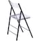 Isl Furnishings Kasper Flex Luxury Modern Folding Chairs Acrylic Lucite BLK CH43DC-1PK-AR01-PC01 - alternate 4